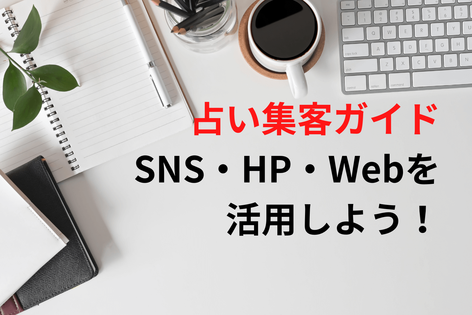 占い集客ガイド丨SNS・HP・Web集客徹底解説！